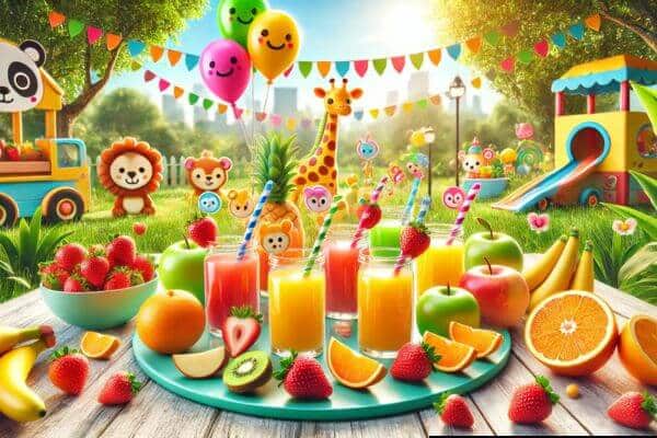 Sucos De Frutas Para Crianças