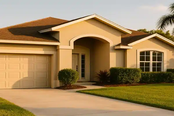 Seguro Residencial Vale a PenaFachada de uma casa com gramado, representando proteção residencial em imóveis térreos