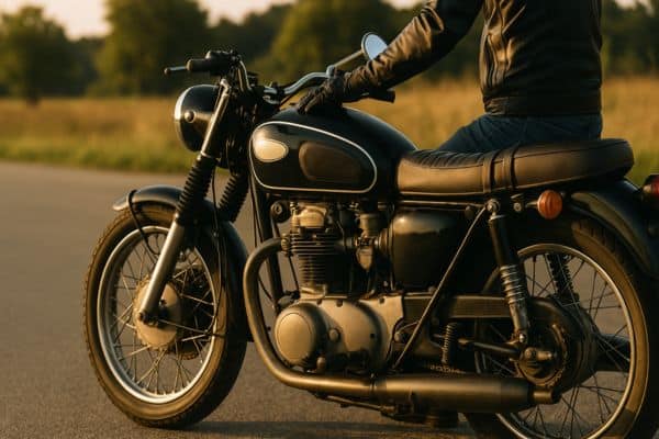 Seguro de motos relíquias em 2025 com avaliação técnica de moto clássica em oficina