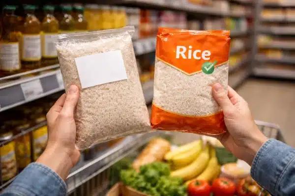 economizar dinheiro no mercado em 2026 comparando marcas próprias e produtos genéricos no supermercado