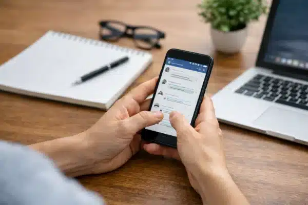 uso do celular para trabalho digital
