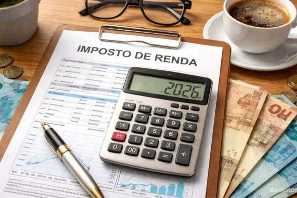 Como pagar menos imposto de renda legalmente em 2026 com planejamento financeiro e cálculo de valores