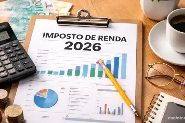 Simulação de imposto de renda 2026 com cálculo e planejamento financeiro