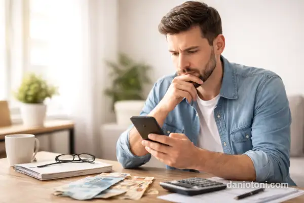 antecipação do FGTS vale a pena análise no celular com decisão financeira