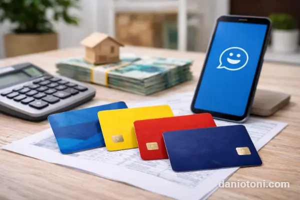 cartões bancários genéricos com dinheiro representando antecipação do FGTS para negativados em 2026