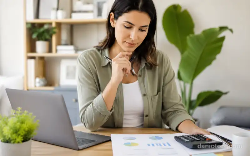 Pessoa analisando objetivos financeiros antes de investir para entender como saber se um investimento é bom.